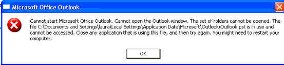 outlook-pst-database-error